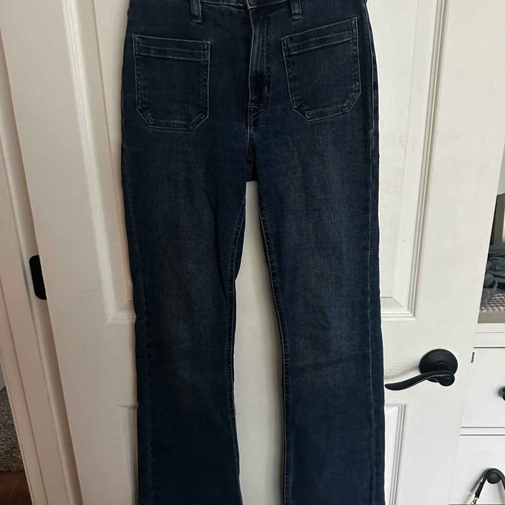 Women's Dark Blue Jeans